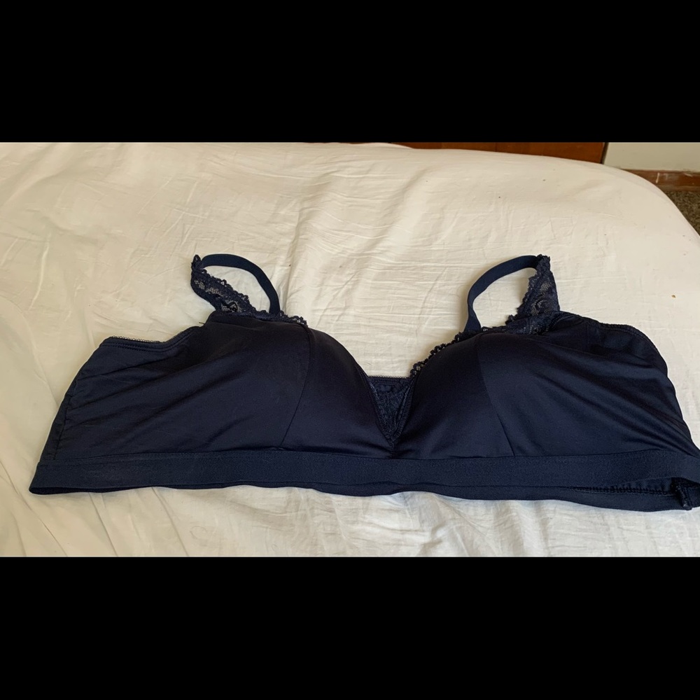 Torrid blue lace bra size 4